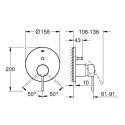 Jednouchwytowa Bateria Do Obsługi Dwóch Wyjść Wody Essence Brushed Cool Sunset 24167GN1 Grohe Jednouchwytowa Bateria Do Obsługi Dwóch Wyjść Wody Essence Brushed Cool Sunset 24167GN1 Grohe