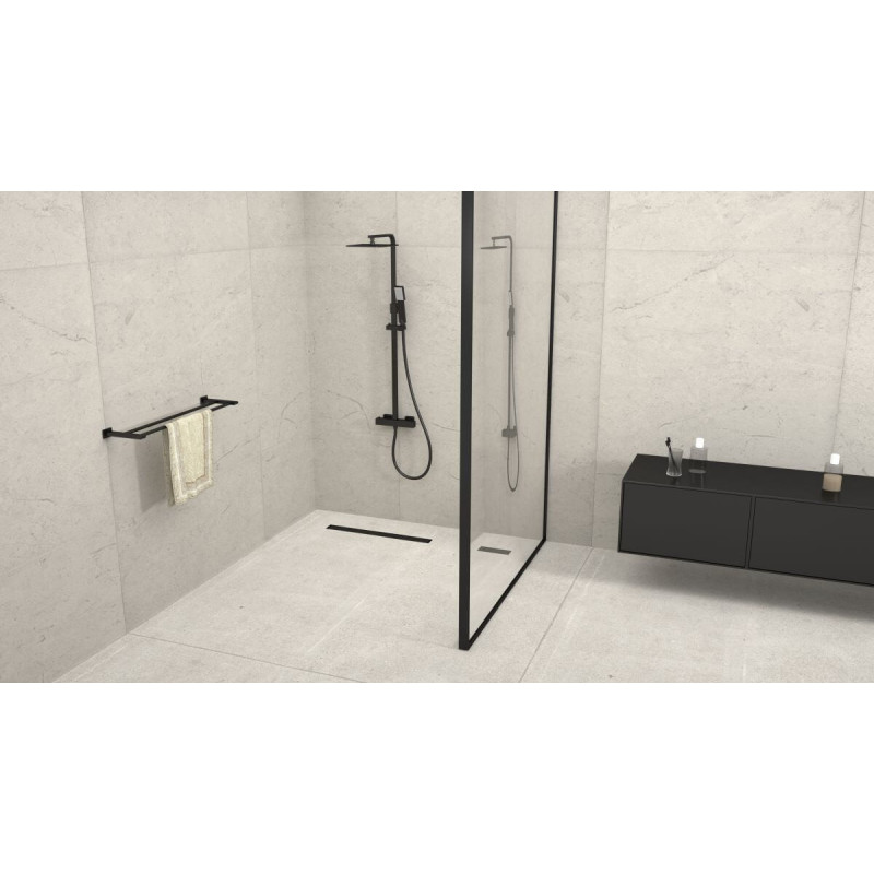Odpływ Liniowy Mare Drain 1150470BM 70 Black Matt Bevisa Odpływ Liniowy Mare Drain 1150470BM 70 Black Matt Bevisa