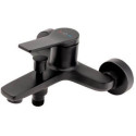 Bateria Wannowo-Prysznicowa Ścienna Seppia Czarny Mat FD1-SPA-1-22 F-design Bateria Wannowo-Prysznicowa Ścienna Seppia Czarny Mat FD1-SPA-1-22 F-design