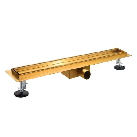 Odpływ Liniowy Mare Drain 1150490GB 90 Brushed Gold Bevisa