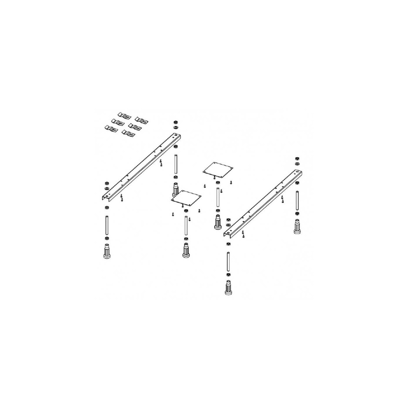 Komplet Nóg 07 Do Wanny 207095 Riho Komplet Nóg 07 Do Wanny 207095 Riho