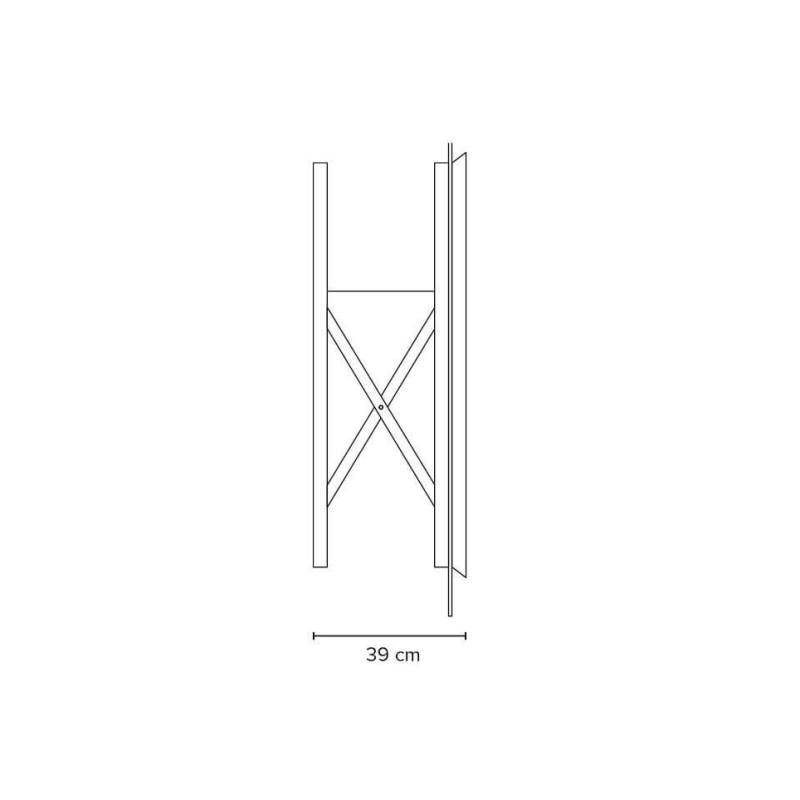 Lustro Wysuwane Ella 63x93cm Barwa Ciepła 101695 Miior Lustro Wysuwane Ella 63x93cm Barwa Ciepła 101695 Miior