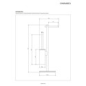 Stojak Na Papier I Szczotkę Toaletową Modern Project Nikiel MP60810NI Omnires Stojak Na Papier I Szczotkę Toaletową Modern Project Nikiel MP60810NI Omnires