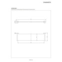 Półka Szklana Modern Project Nikiel MP60930NI Omnires Półka Szklana Modern Project Nikiel MP60930NI Omnires