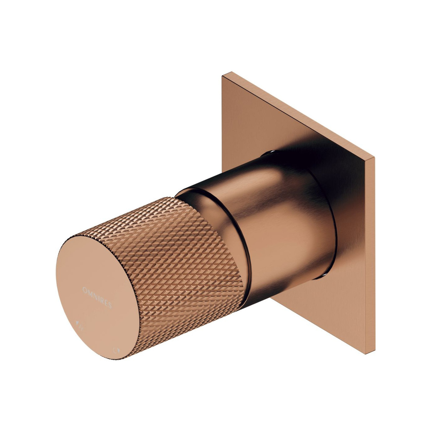 Bateria Prysznicowa Podtynkowa Contour Miedź Szczotkowana CT8045CPB Omnires Bateria Prysznicowa Podtynkowa Contour Miedź Szczotkowana CT8045CPB Omnires