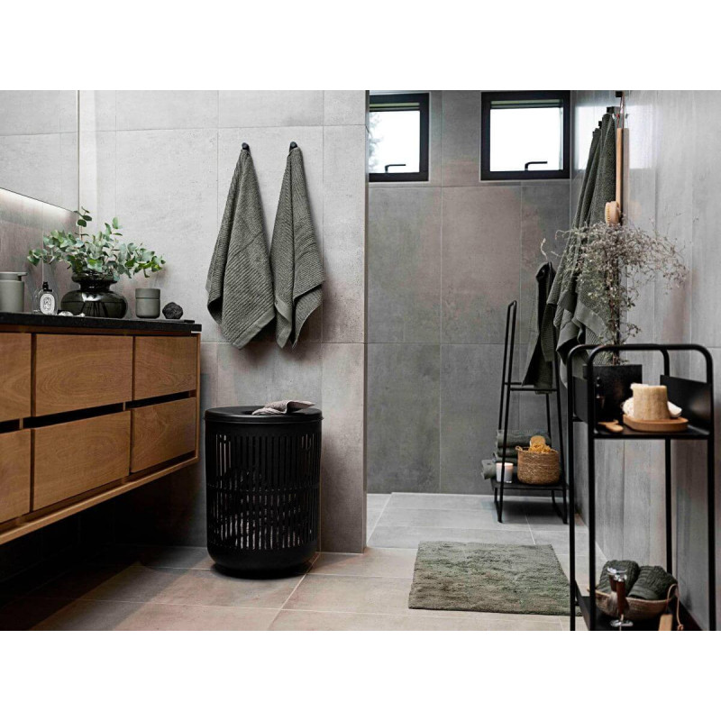 Dywanik Łazienkowy Tiles Olive Green 26451 Zone Denmark Dywanik Łazienkowy Tiles Olive Green 26451 Zone Denmark