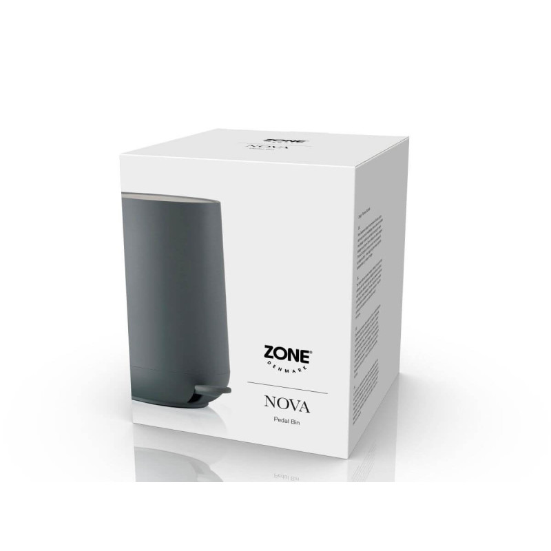 Kosz Łazienkowy Na Śmieci Nova Grey 331972 Zone Denmark Kosz Łazienkowy Na Śmieci Nova Grey 331972 Zone Denmark
