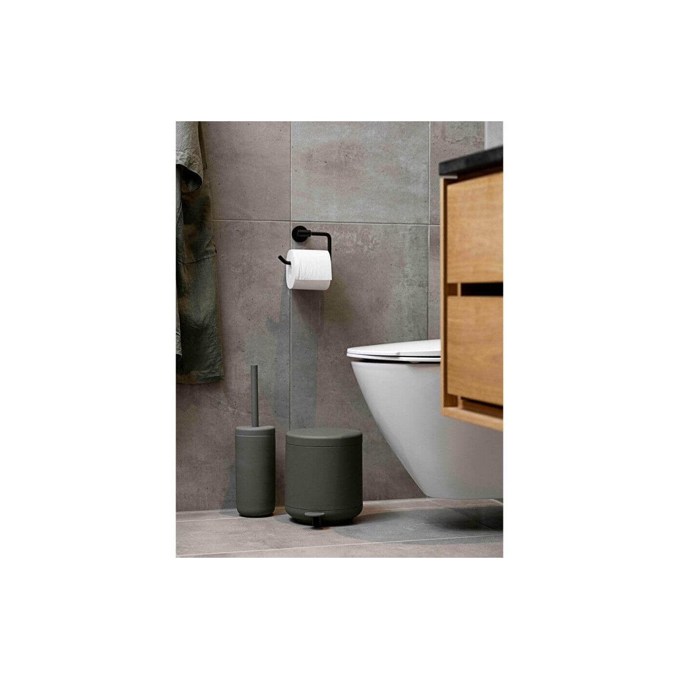 Kosz Łazienkowy Na Śmieci Ume Olive Green 26436 Zone Denmark Kosz Łazienkowy Na Śmieci Ume Olive Green 26436 Zone Denmark