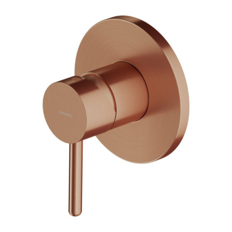 Bateria Prysznicowa Podtynkowa Y Miedź Szczotkowana Y1245CPB Omnires