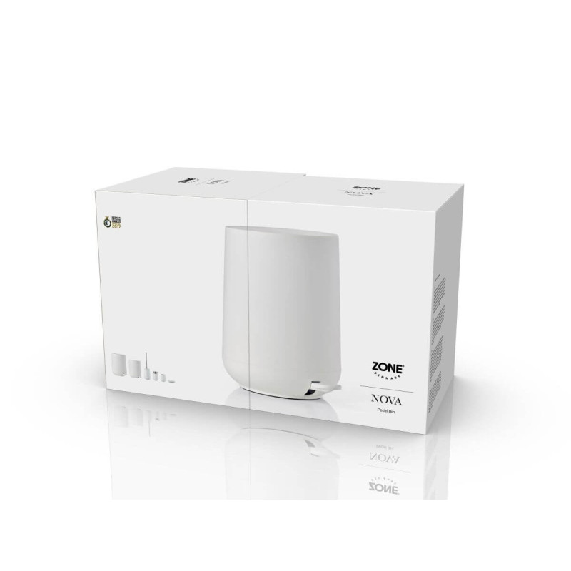 Kosz Łazienkowy Na Śmieci Nova White 330132 Zone Denmark Kosz Łazienkowy Na Śmieci Nova White 330132 Zone Denmark