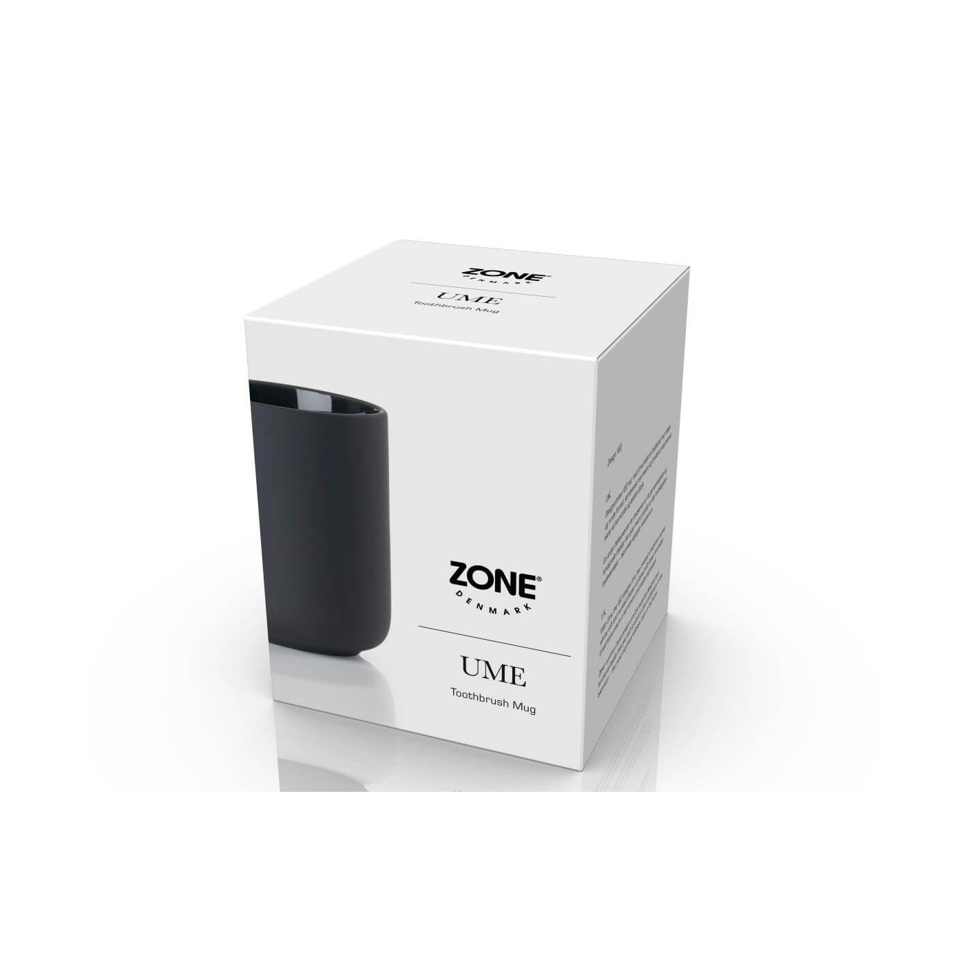 Kubek Na Szczoteczki Ume Black 330397 Zone Denmark Kubek Na Szczoteczki Ume Black 330397 Zone Denmark