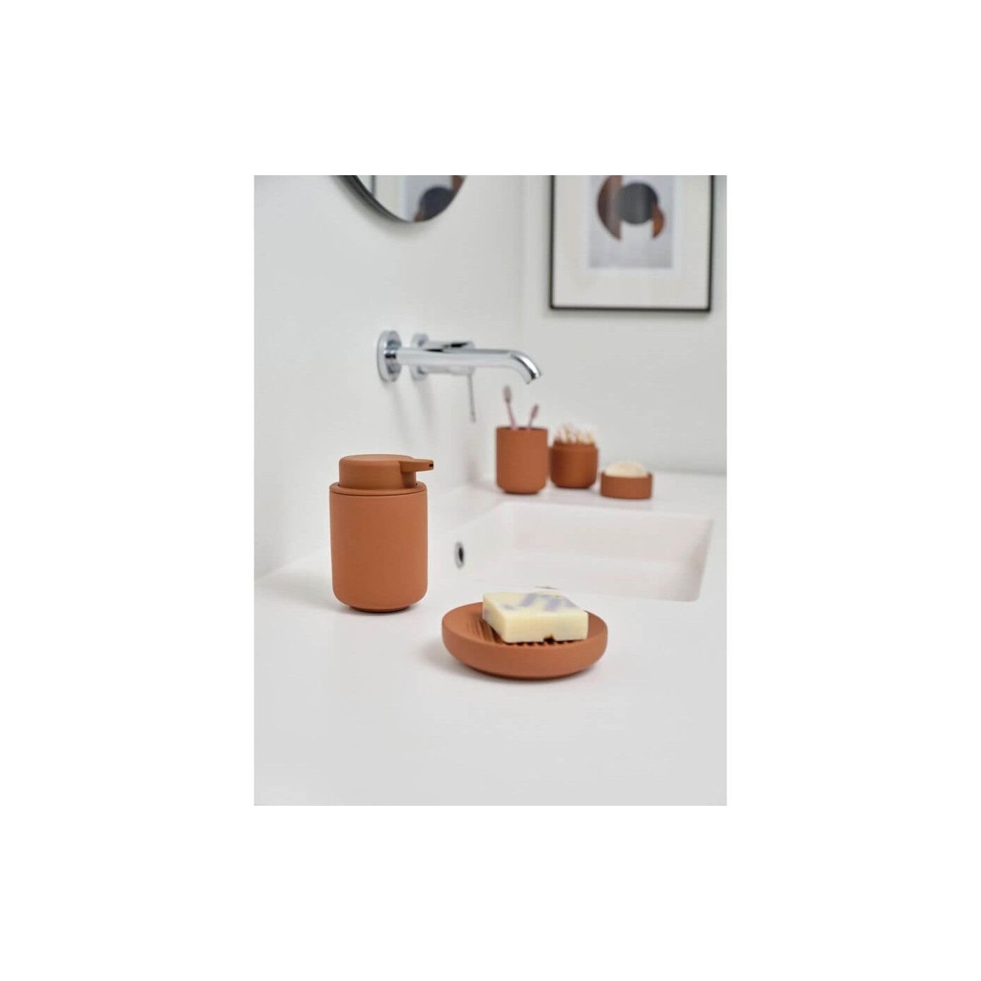 Kubek Na Szczoteczki Ume Terracotta 31544 Zone Denmark Kubek Na Szczoteczki Ume Terracotta 31544 Zone Denmark