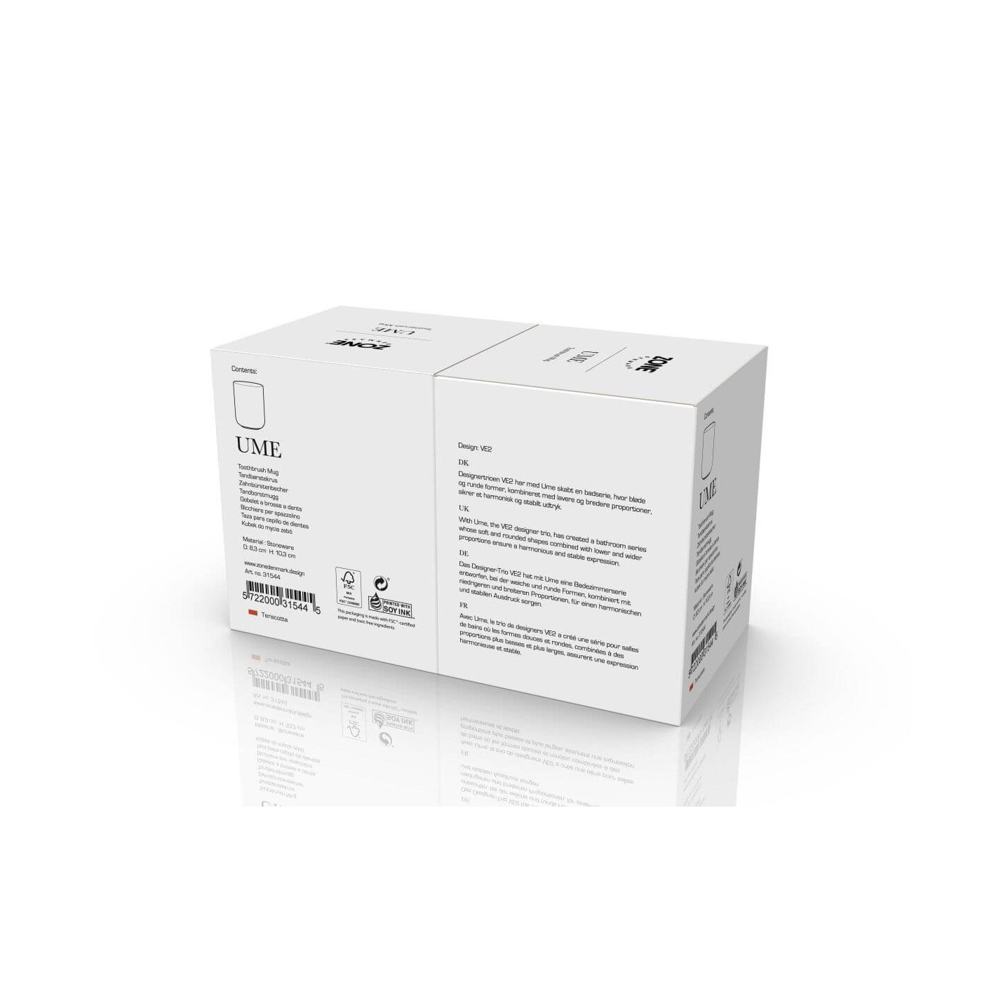 Kubek Na Szczoteczki Ume Terracotta 31544 Zone Denmark Kubek Na Szczoteczki Ume Terracotta 31544 Zone Denmark