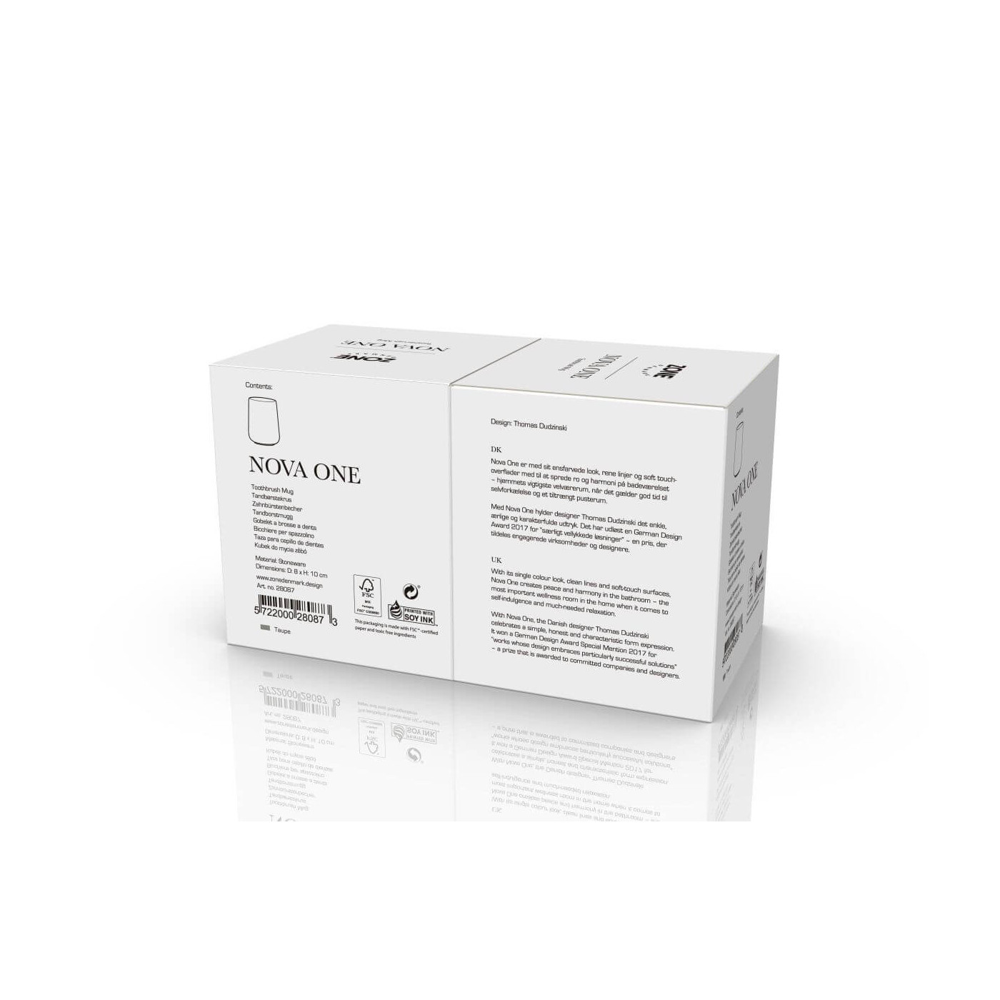 Kubek Na Szczoteczki Nova One Taupe 28087 Zone Denmark Kubek Na Szczoteczki Nova One Taupe 28087 Zone Denmark