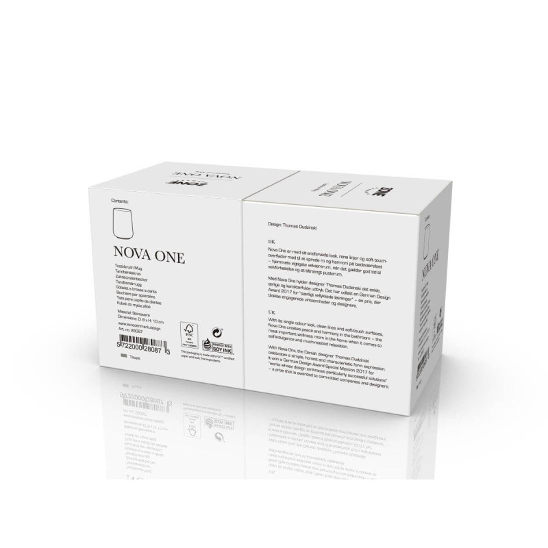 Kubek Na Szczoteczki Nova One Taupe 28087 Zone Denmark Kubek Na Szczoteczki Nova One Taupe 28087 Zone Denmark