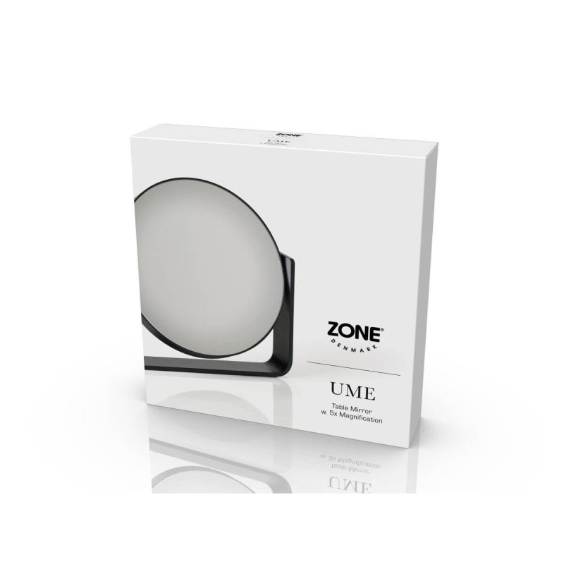 Lusterko Kosmetyczne 5x Powiększające Ume Black 28222 Zone Denmark Lusterko Kosmetyczne 5x Powiększające Ume Black 28222 Zone Denmark