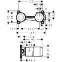 Element Podtynkowy Do Jednouchwytowej Baterii Umywalkowej 13622180 Hansgrohe Element Podtynkowy Do Jednouchwytowej Baterii Umywalkowej 13622180 Hansgrohe