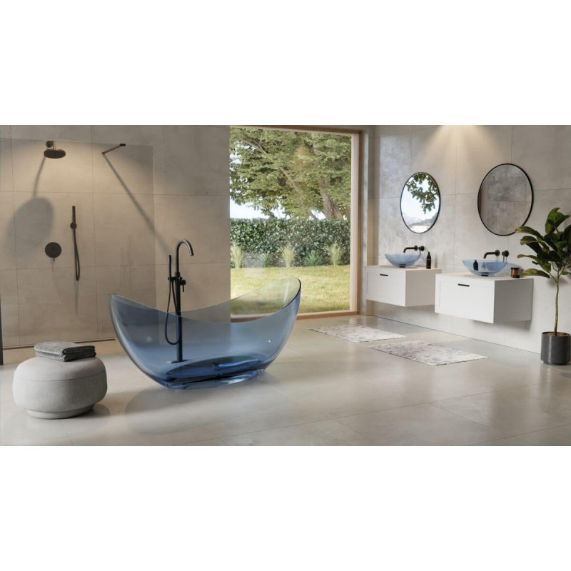 Wanna Wolnostojąca Axya Waa-180-Bww 180x80 Blue Wave Besco Wanna Wolnostojąca Axya Waa-180-Bww 180x80 Blue Wave Besco