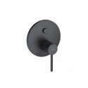 Bateria Wannowo-prysznicowa Bozz Czarny Mat 386593976 Kludi Bateria Wannowo-prysznicowa Bozz Czarny Mat 386593976 Kludi