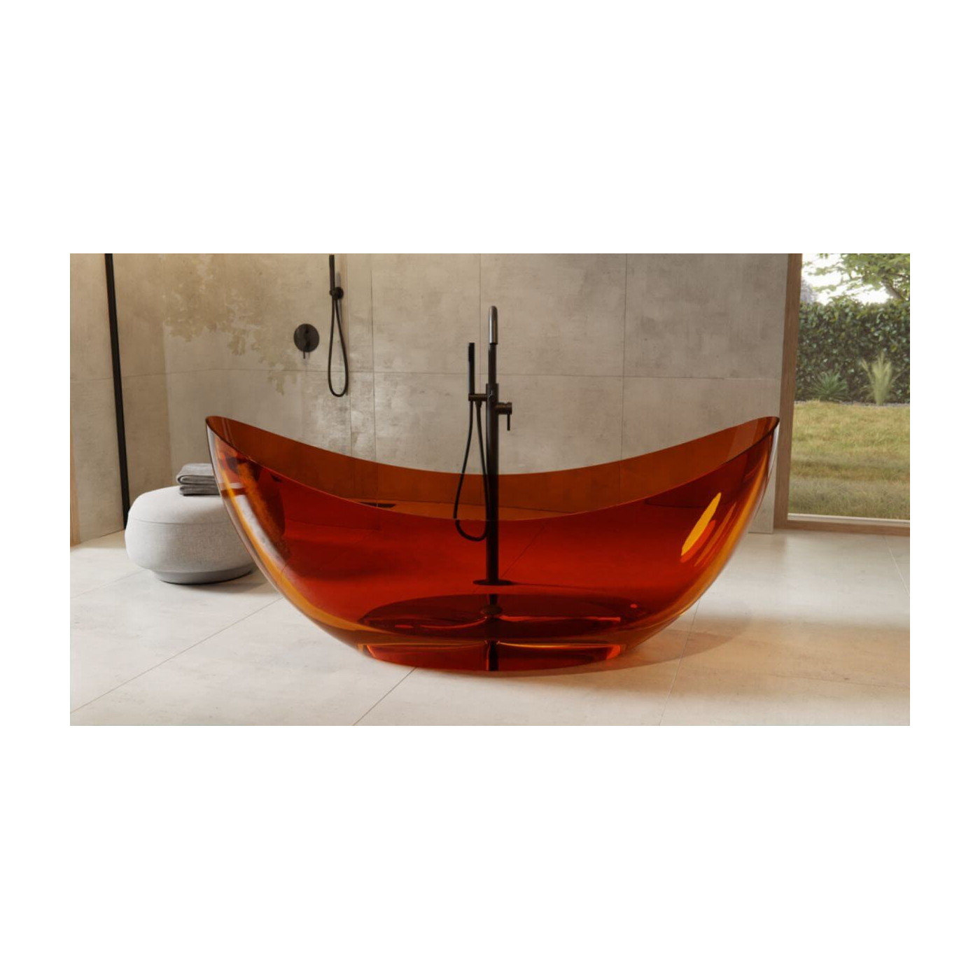 Wanna Wolnostojąca Axya Waa-180-Erw 180x80 Earth Rust Besco Wanna Wolnostojąca Axya Waa-180-Erw 180x80 Earth Rust Besco