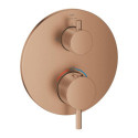 Bateria Prysznicowa Atrio Termostatyczna Brushed Warm Sunset 24358DL0 Grohe Bateria Prysznicowa Atrio Termostatyczna Brushed Warm Sunset 24358DL0 Grohe
