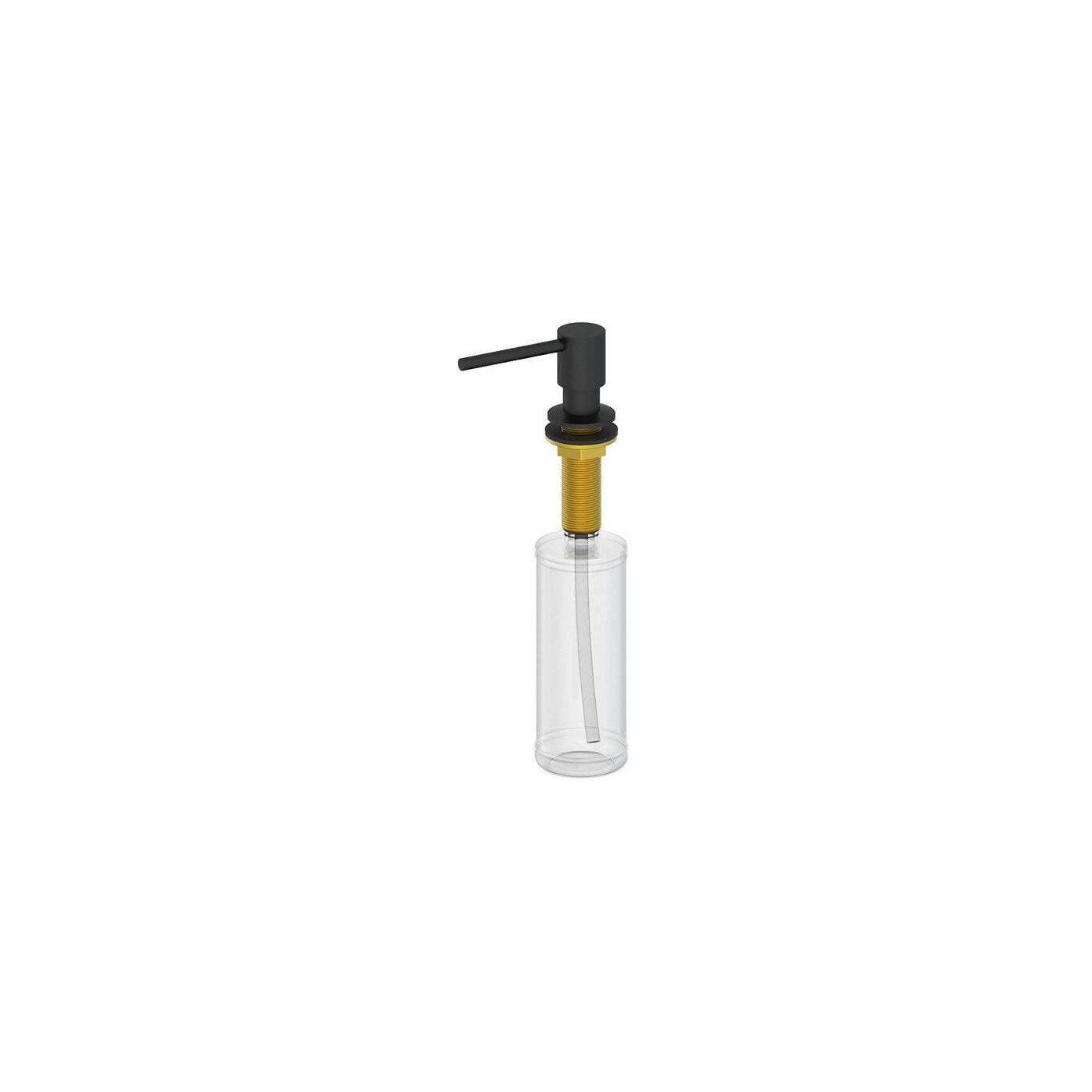 Dozownik Na Płyn Czarny Mat 500ml 040175BM Emporia Dozownik Na Płyn Czarny Mat 500ml 040175BM Emporia