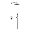 Zestaw Prysznicowo-Wannowy Podtynkowy Z Deszczownicą 25 cm 2 Funkcyjny Clever 2.0 Chrom AREX.SET.4145CR Excellent Zestaw Prysznicowo-Wannowy Podtynkowy Z Deszczownicą 25 cm 2 Funkcyjny Clever 2.0 Chrom AREX.SET.4145CR Excellent