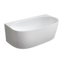Wanna Przyścienna Valencia Biały 158x86 VALENCIAWPBP Omnires Wanna Przyścienna Valencia Biały 158x86 VALENCIAWPBP Omnires