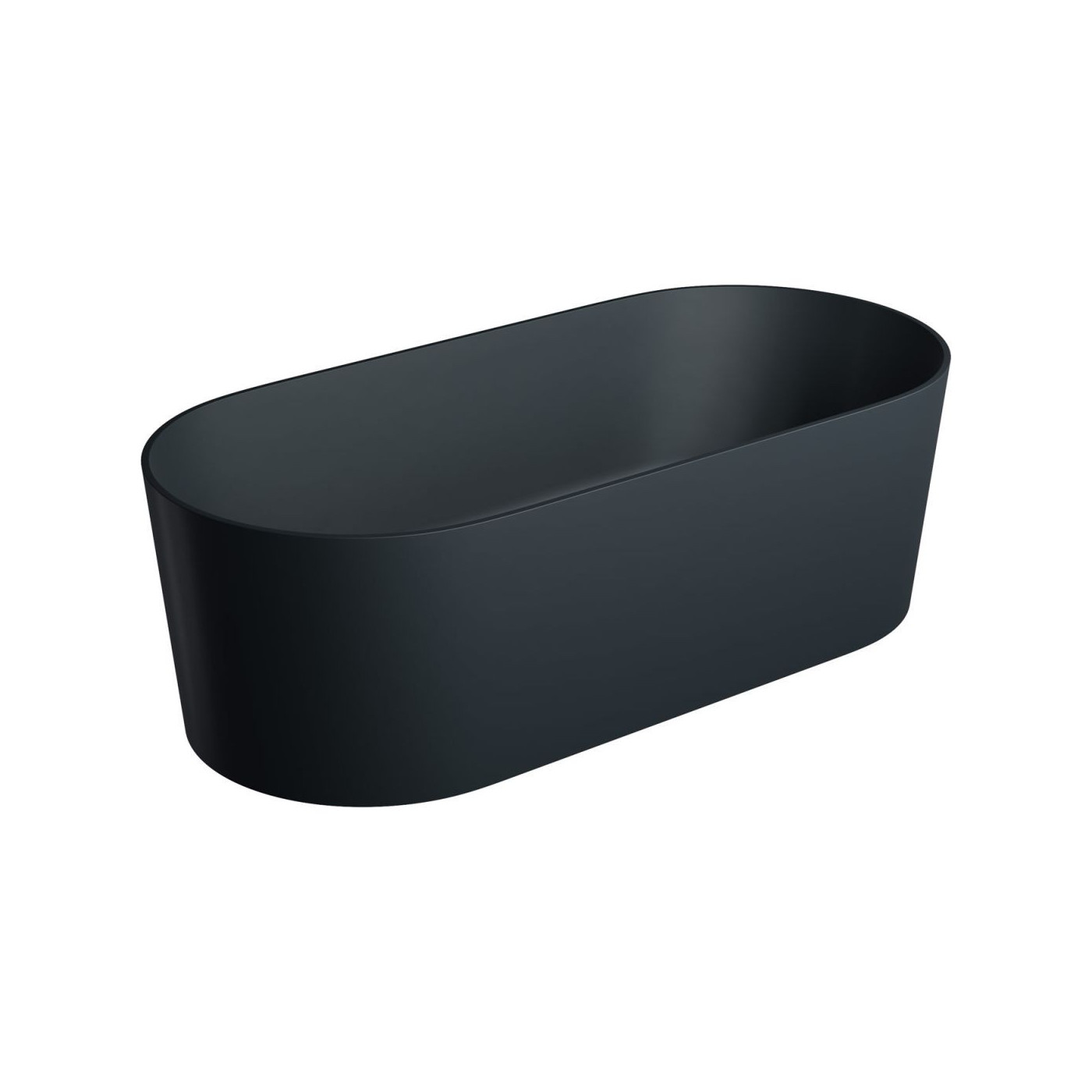 Wanna Wolnostojąca Ovo Black Lava Mat 160x75 OVOWWBLV Omnires Wanna Wolnostojąca Ovo Black Lava Mat 160x75 OVOWWBLV Omnires