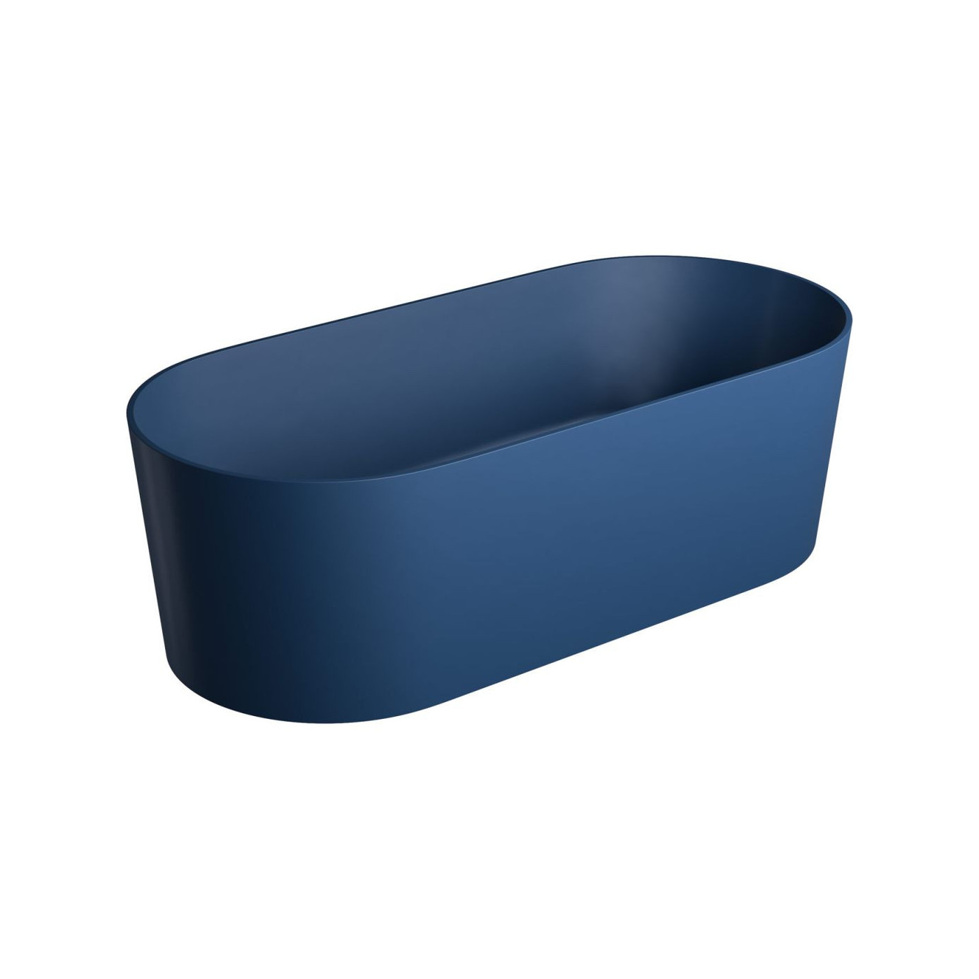 Wanna Wolnostojąca Ovo Midnight blue Mat 160x75 OVOWWMB Omnires Wanna Wolnostojąca Ovo Midnight blue Mat 160x75 OVOWWMB Omnires