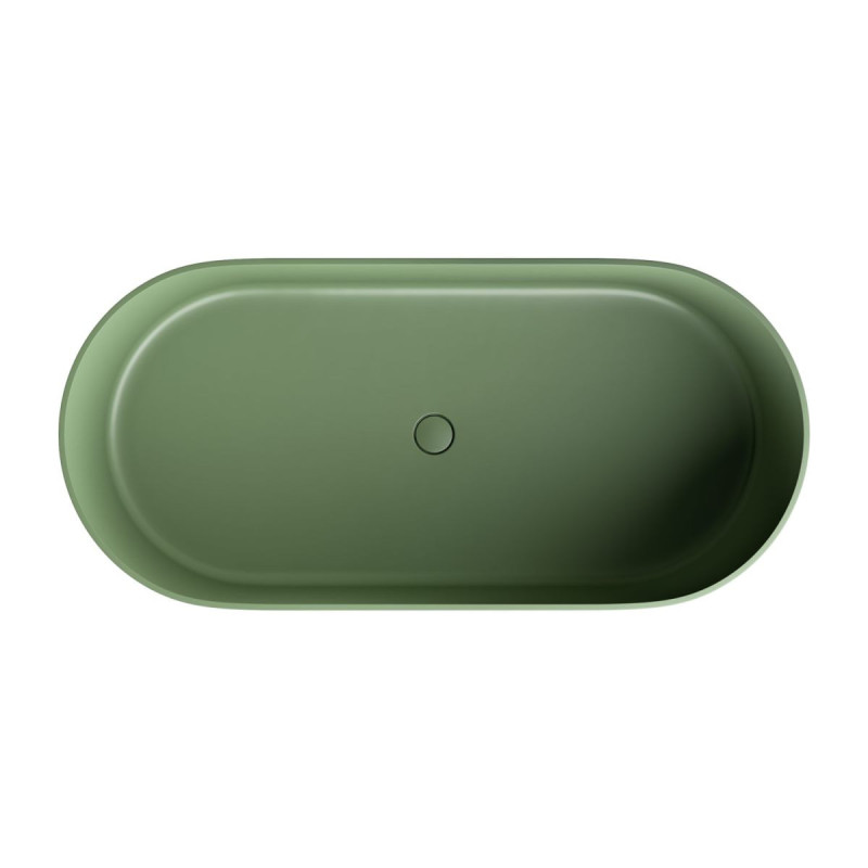 Wanna Wolnostojąca Ovo Olive Mat 160x75 OVOWWOL Omnires Wanna Wolnostojąca Ovo Olive Mat 160x75 OVOWWOL Omnires