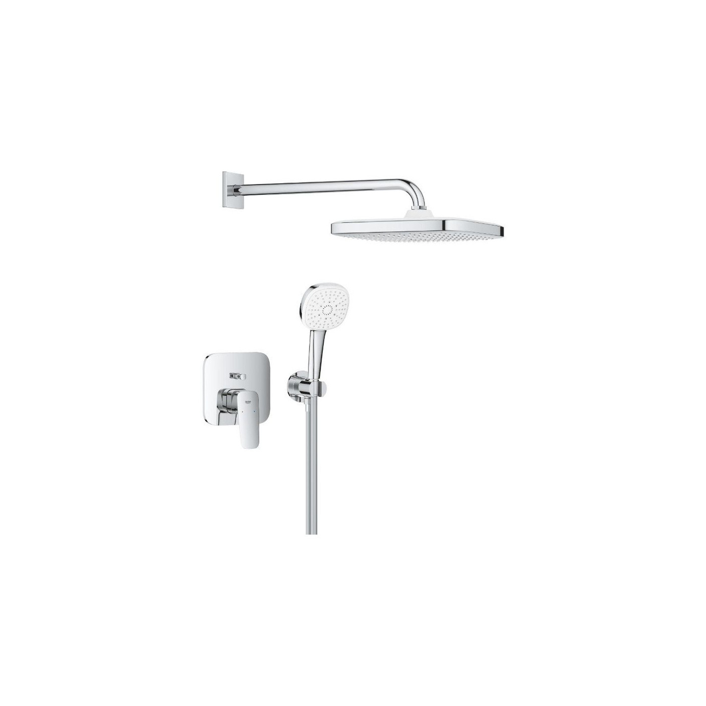Zestaw Prysznicowy Podtynkowy Z Deszczownicą Tempesta Cube 250 Cubeo 1053360000 Grohe Zestaw Prysznicowy Podtynkowy Z Deszczownicą Tempesta Cube 250 Cubeo 1053360000 Grohe