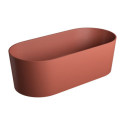 Wanna Wolnostojąca Ovo Terracotta Mat 160x75 OVOWWTE Omnires Wanna Wolnostojąca Ovo Terracotta Mat 160x75 OVOWWTE Omnires