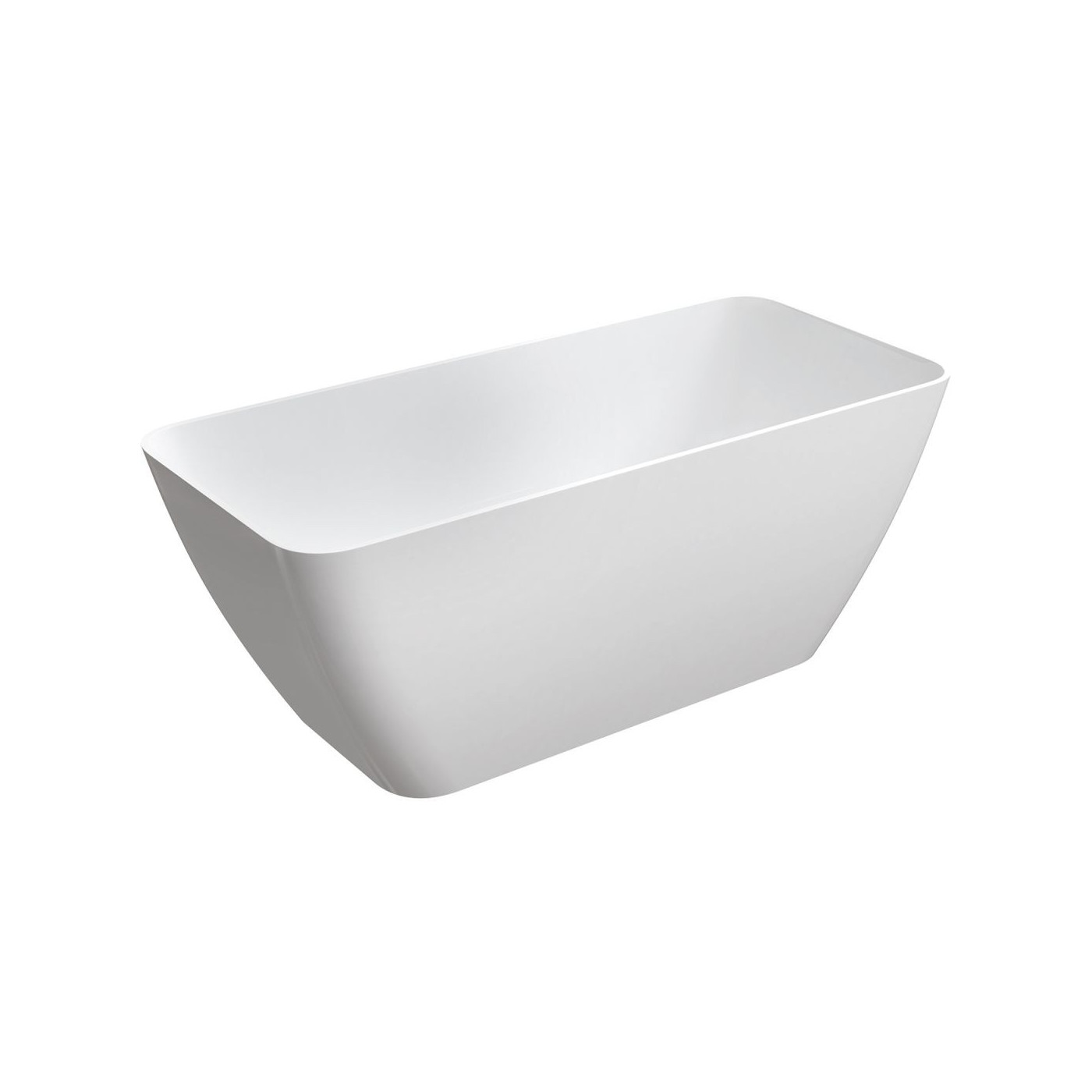 Wanna Wolnostojąca Parma Biały 159x70,5 PARMAWWBP Omnires Wanna Wolnostojąca Parma Biały 159x70,5 PARMAWWBP Omnires