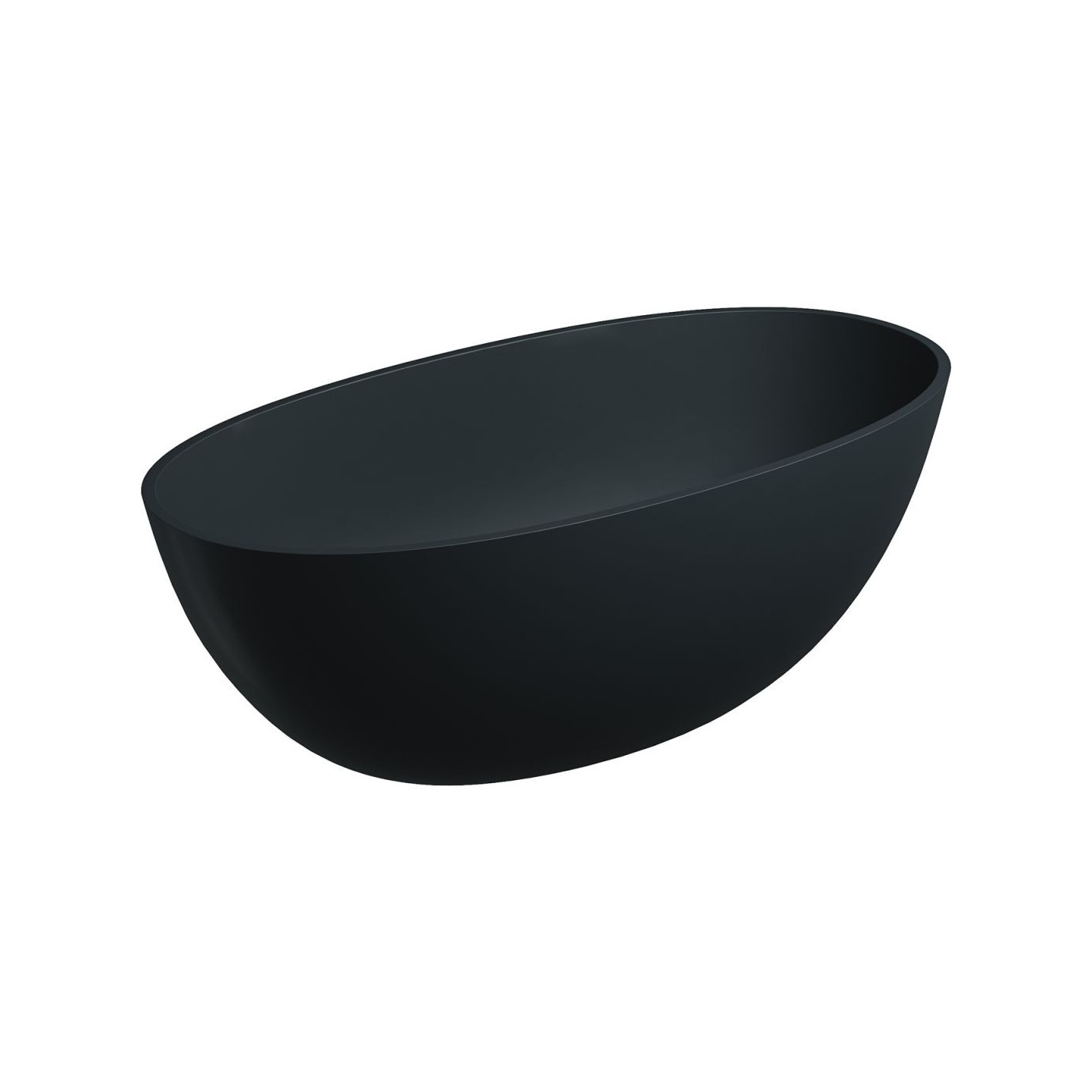 Wanna Wolnostojąca Shell Black Lava Mat 148x75 SHELL148WWBLV Omnires Wanna Wolnostojąca Shell Black Lava Mat 148x75 SHELL148WWBLV Omnires