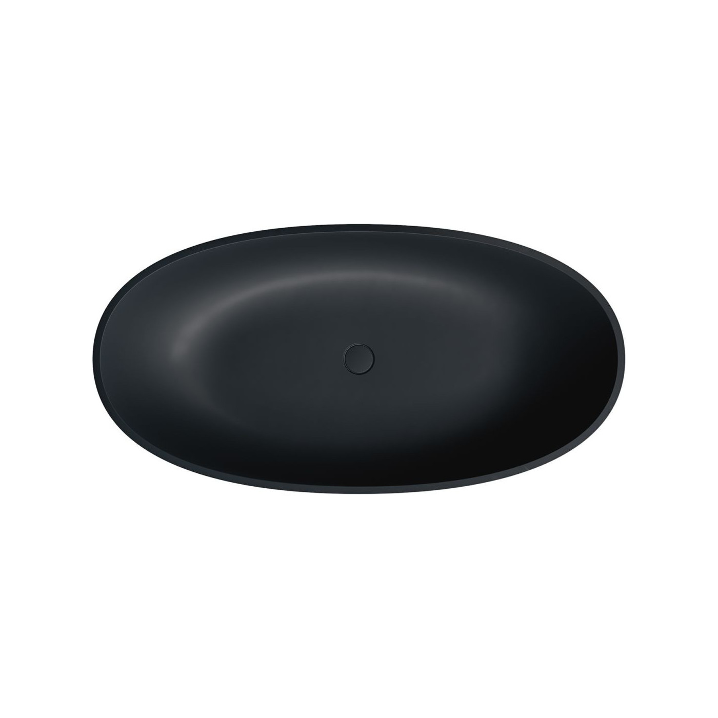 Wanna Wolnostojąca Shell Black Lava Mat 148x75 SHELL148WWBLV Omnires Wanna Wolnostojąca Shell Black Lava Mat 148x75 SHELL148WWBLV Omnires