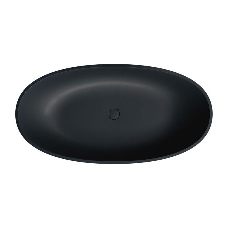 Wanna Wolnostojąca Shell Black Lava Mat 148x75 SHELL148WWBLV Omnires Wanna Wolnostojąca Shell Black Lava Mat 148x75 SHELL148WWBLV Omnires