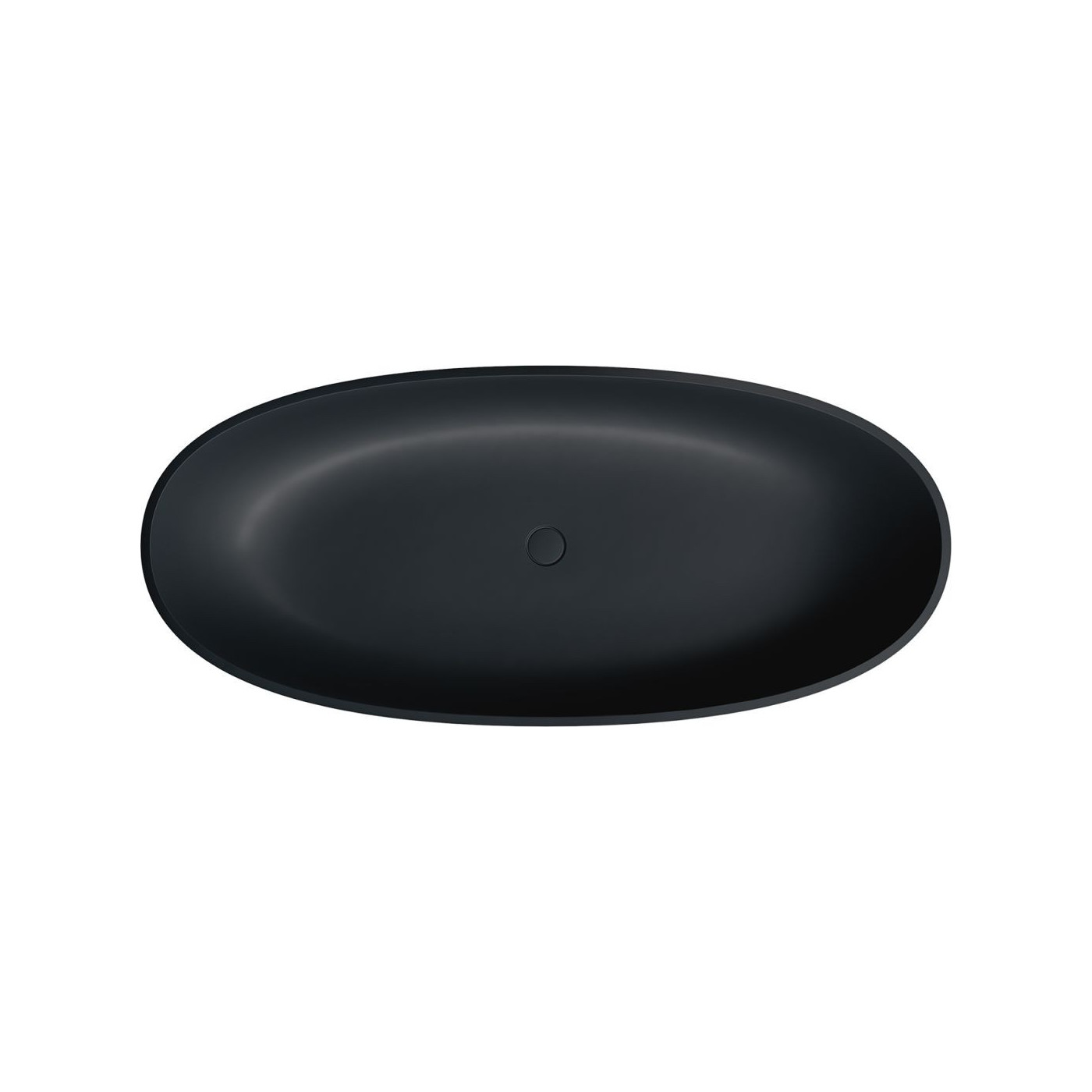 Wanna Wolnostojąca Shell Black Lava Mat 175x78 SHELL175WWBLV Omnires Wanna Wolnostojąca Shell Black Lava Mat 175x78 SHELL175WWBLV Omnires
