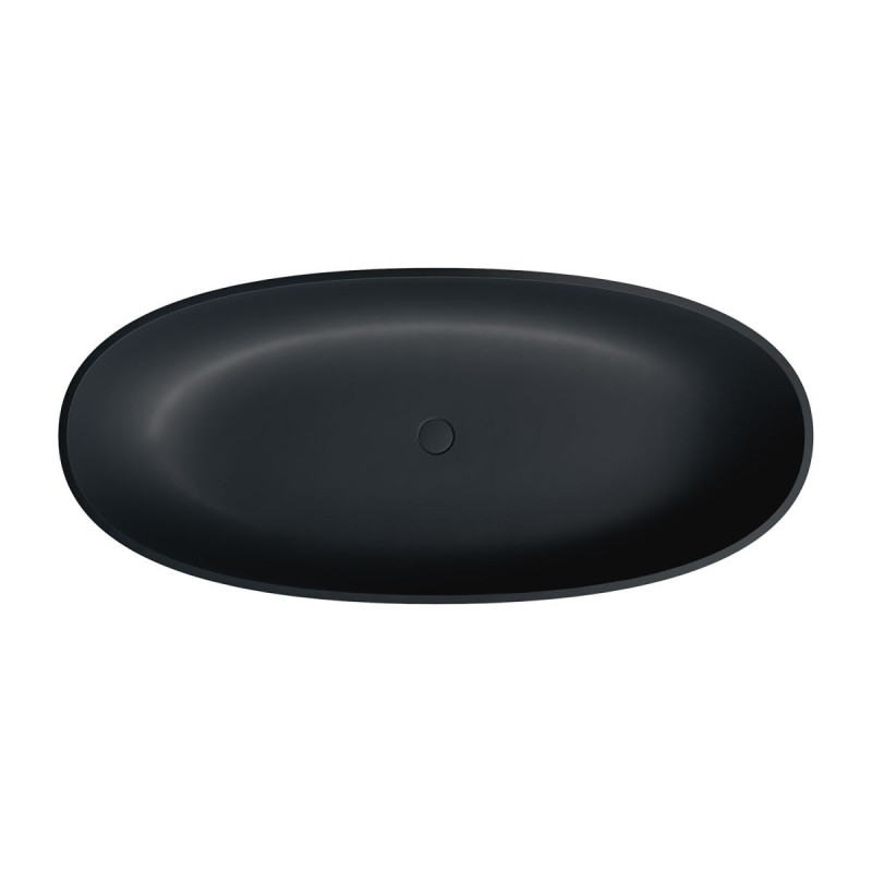 Wanna Wolnostojąca Shell Black Lava Mat 175x78 SHELL175WWBLV Omnires Wanna Wolnostojąca Shell Black Lava Mat 175x78 SHELL175WWBLV Omnires