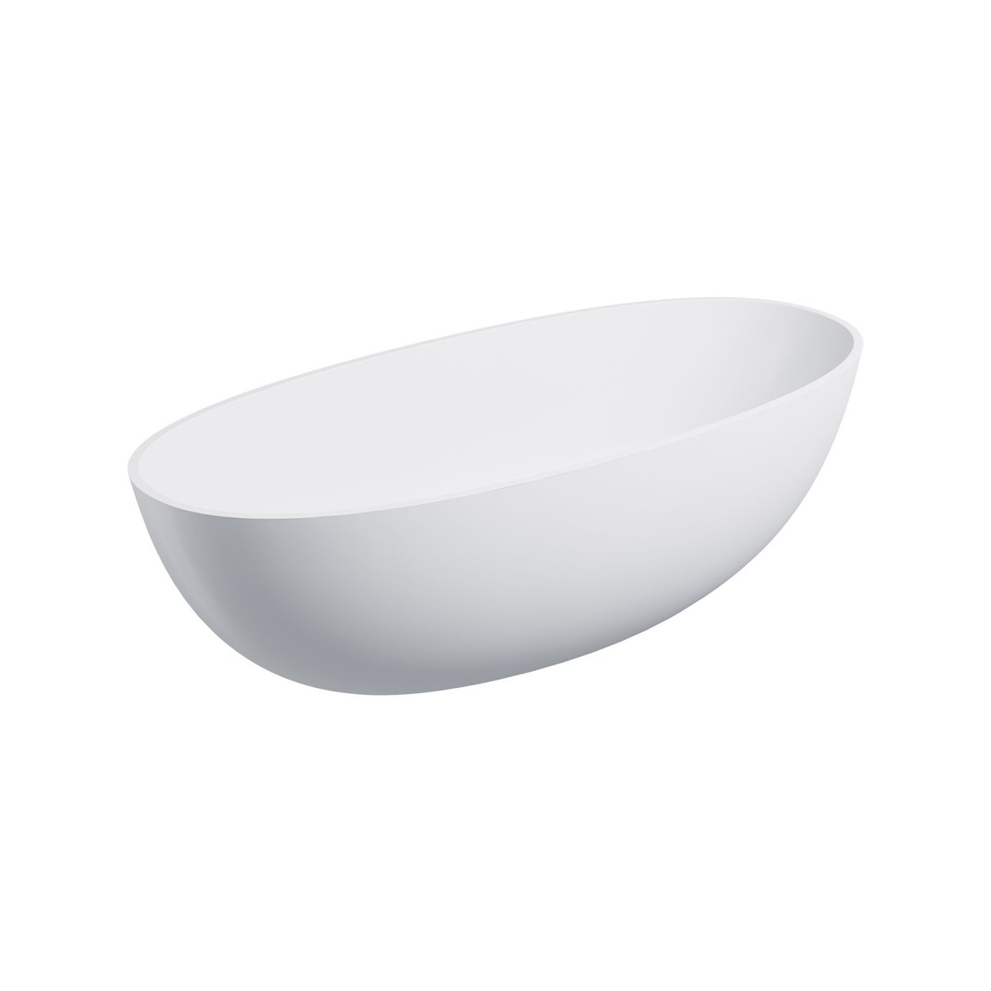 Wanna Wolnostojąca Shell Biały Mat 175x78 SHELL175WWBM Omnires Wanna Wolnostojąca Shell Biały Mat 175x78 SHELL175WWBM Omnires