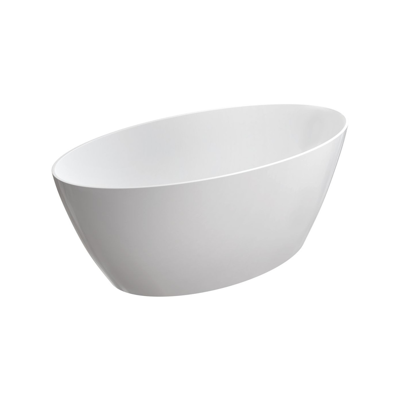Wanna Wolnostojąca Siena Biały 160,5x80,5 SIENAWWBP Omnires Wanna Wolnostojąca Siena Biały 160,5x80,5 SIENAWWBP Omnires