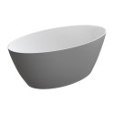 Wanna Wolnostojąca Siena Szaro-Biała 160,5x80,5 SIENAWWBSP Omnires Wanna Wolnostojąca Siena Szaro-Biała 160,5x80,5 SIENAWWBSP Omnires