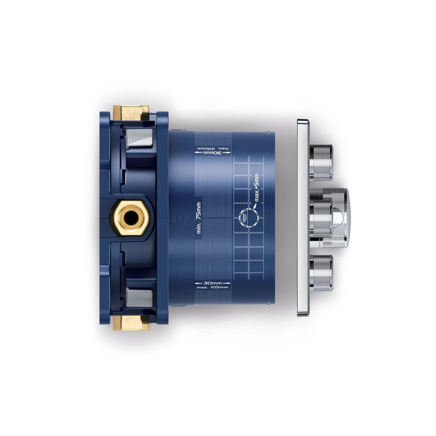Uniwersalny Element Podtynkowy Rapido SmartBox 1/2" 35600000 Grohe Uniwersalny Element Podtynkowy Rapido SmartBox 1/2" 35600000 Grohe