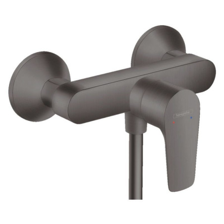 Bateria Prysznicowa Talis E Czarny Chrom Szczotkowany 71760340 Hansgrohe