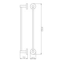 Wieszak Na Ręcznik Złoty 45 cm 5045GD Emporia Wieszak Na Ręcznik Złoty 45 cm 5045GD Emporia