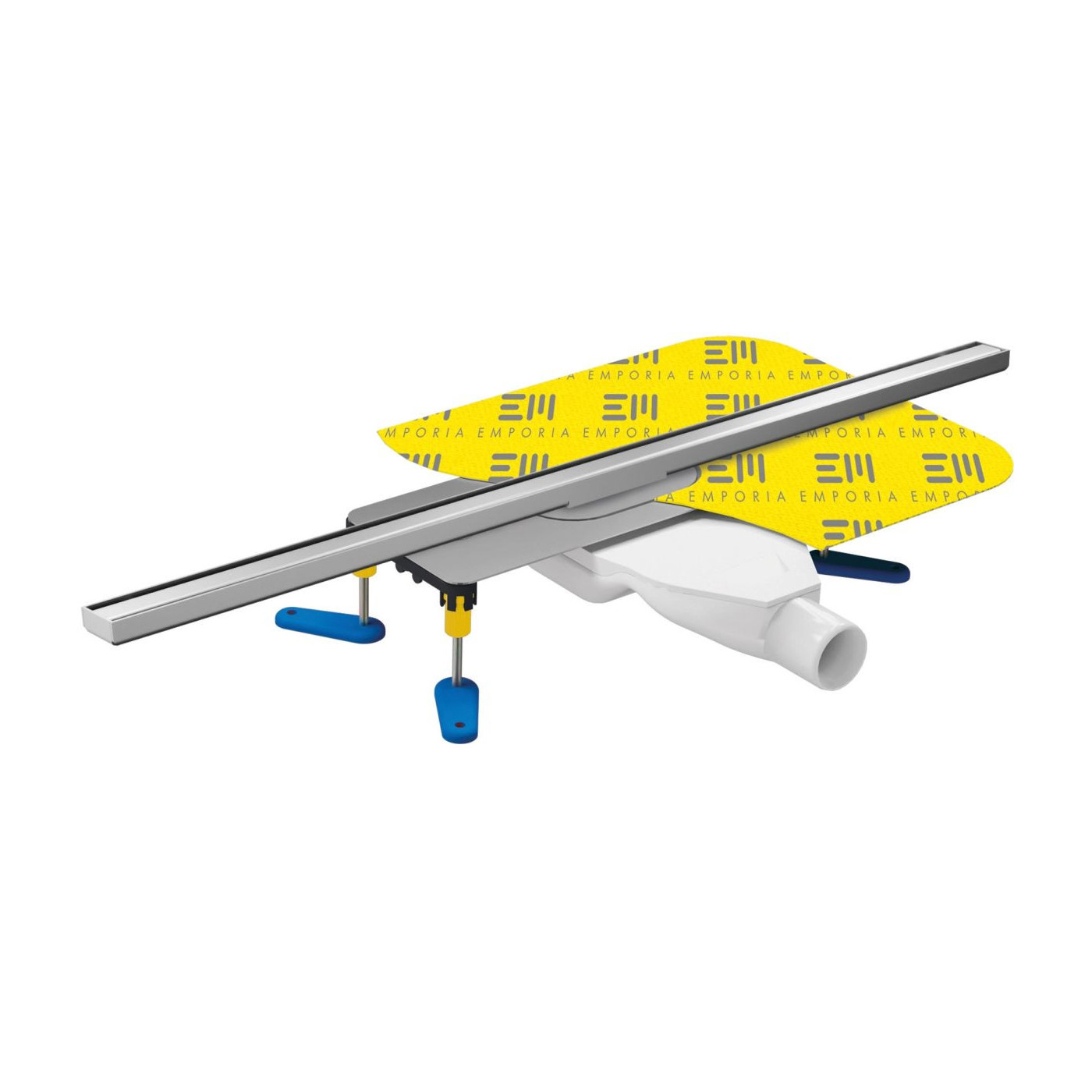 Zestaw Odpływowy Slim Srebrny Poler 70 Cm Emporia Zestaw Odpływowy Slim Srebrny Poler 70 Cm Emporia