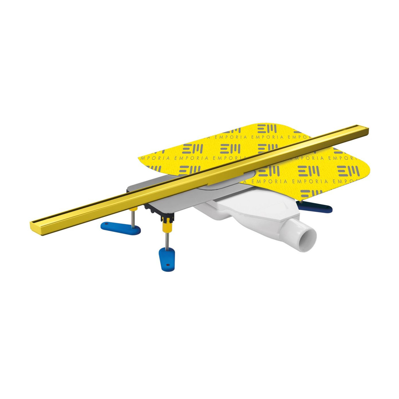 Zestaw Odpływowy Slim Złoty Poler 70 Cm Emporia Zestaw Odpływowy Slim Złoty Poler 70 Cm Emporia