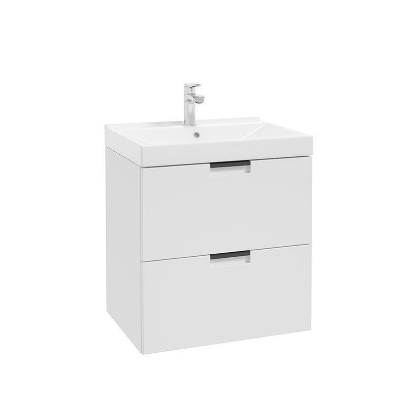 Zestaw Molto Szafka Wisząca + Chromowe Uchwyty + Umywalka Verso 60 Emporia Zestaw Molto Szafka Wisząca + Chromowe Uchwyty + Umywalka Verso 60 Emporia