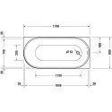 Wanna Wolnostojąca Akrylowa Durasenja Narożna Prawa 1700x800 mm 700581000000000 Duravit Wanna Wolnostojąca Akrylowa Durasenja Narożna Prawa 1700x800 mm 700581000000000 Duravit