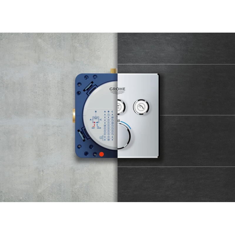 Uniwersalny Element Podtynkowy Rapido SmartBox 1/2" 35600000 Grohe Uniwersalny Element Podtynkowy Rapido SmartBox 1/2" 35600000 Grohe